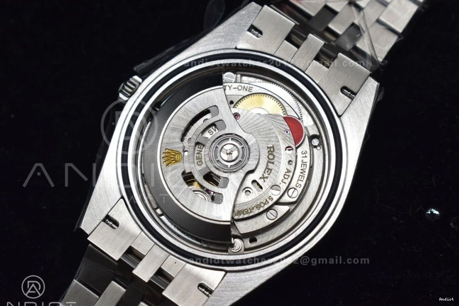 Jubilee Dial 633 Black DateJust Edition 1:1 DIWF Stick 41 904L on Steel 126334 Bracelet WellDesigned SA Best 0818